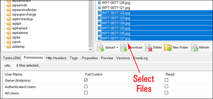 Select Files