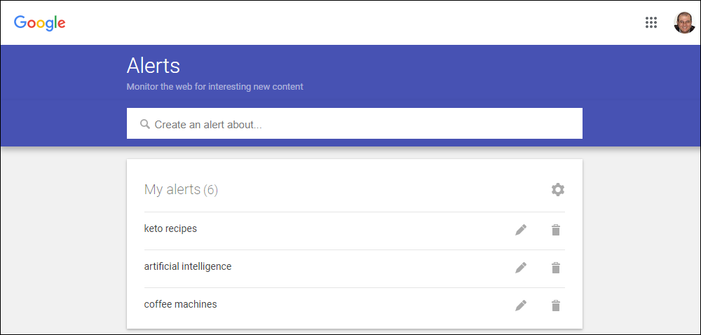 Google Alerts