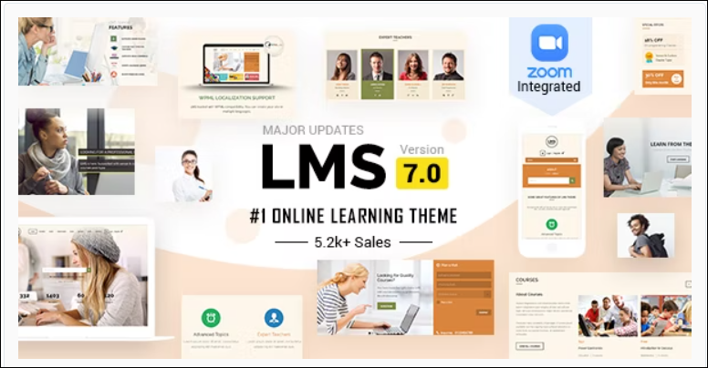 LMS Online Learning Theme