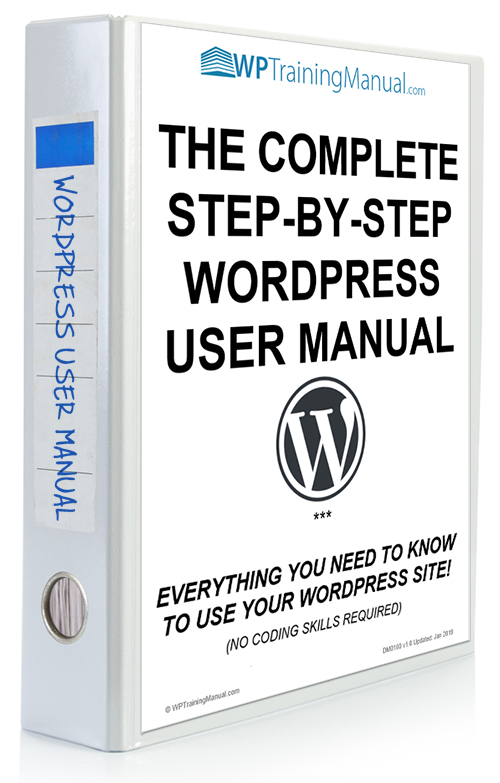 The Complete Step-By-Step WordPress User Manual