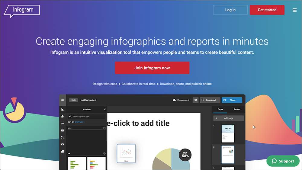 Image Tools: Infogram: Create Infographics, Reports and Maps.