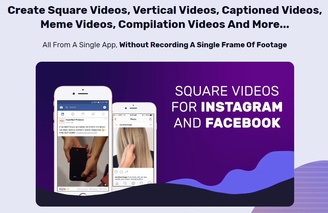 Klippyo lets you create engaging videos optimized for social media.